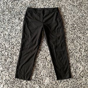 Wildfang Empower Crop Black Trouser Pants Size 6